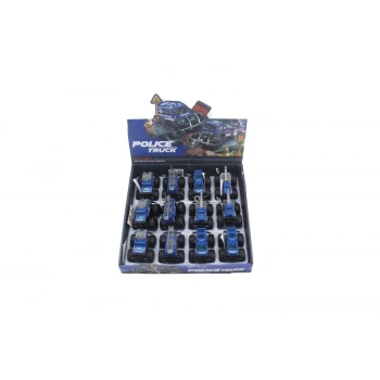 779-69 DUBLE SÜRTMELİ METAL DIECAST POLİS ARABASI (adet fiyatıdır)