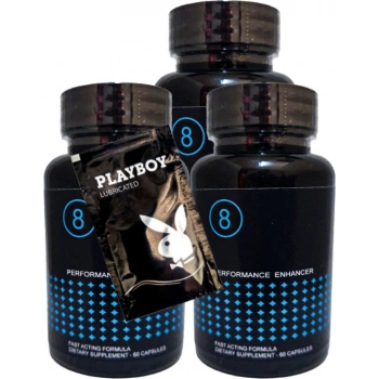 8performance Enhancer Erkeklere Özel 60lı x  3 adet + Jel
