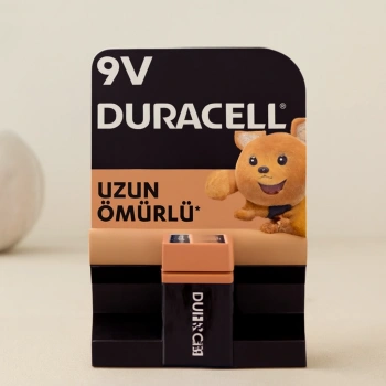 9V Alkalin Pil (Tekli)