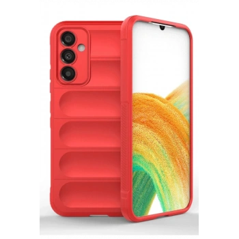 Samsung A36 Kılıf Optimum Silikon - Kırmızı