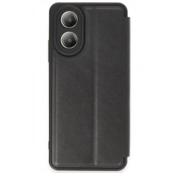 Oppo A38 Kılıf Flip Cover - Siyah