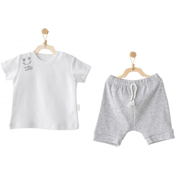 AC25894 2Li Basic Bebe Takım Grey Melange