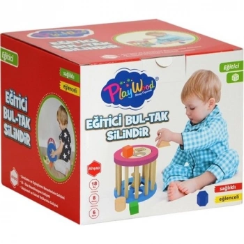 Ahşap Eğitici Silindir Bultak 374