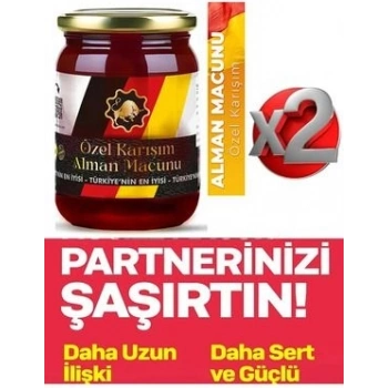 Alman Macunu Erkek Performansa Etkili Özel Karışım 240 gr x 2 Adet