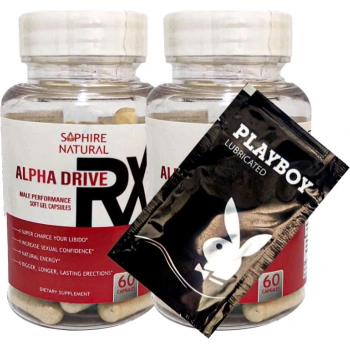 Alpha Drive Erkeklere Soft Jel 60lı x 2 adet + Jel