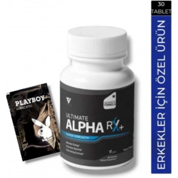 Alpha Rx Ultimate Erkeklere Özel Ürün  30 Lu Mucizevi Jel Hediye