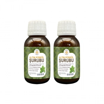 Altın Püskül Bitkisel Şurup 2 Adet