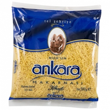 Ankara Makarna Tel Şehriye 500gr 1 Adet