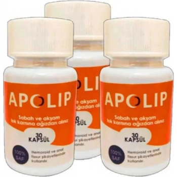 Apolip Hemo 30lu x 3 Adet