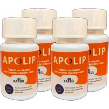 Apolip Hemo 30lu x 4 Adet