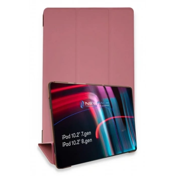 Apple iPad 10.2 (7.nesil) Kılıf Tablet Smart Kılıf - Pembe