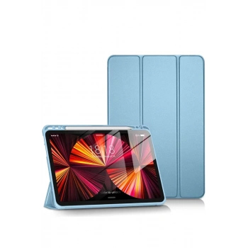 Apple iPad Pro 11 (2024) Kılıf Tablet Smart Kılıf - Mavi