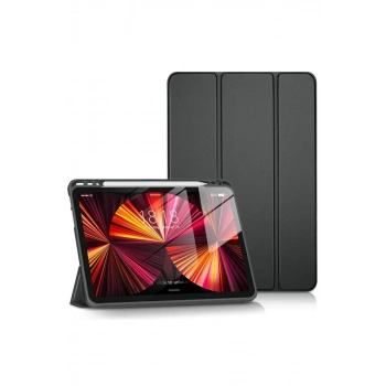 Apple iPad Pro 11 (2024) Kılıf Tablet Smart Kılıf - Siyah