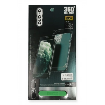 Apple iPhone 11 Pro Max 360 Mat Full Body Arka Koruyucu