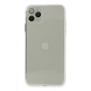 Apple iPhone 11 Pro Max Uyumlu Kılıf Fly Lens Silikon - Şeffaf