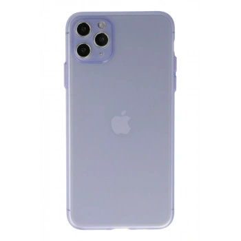 Apple iPhone 11 Pro Max Uyumlu Kılıf Puma Silikon - Mor