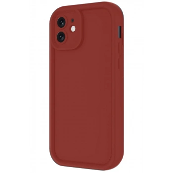 Apple iPhone 11 Uyumlu Kılıf Viera Silikon - Bordo