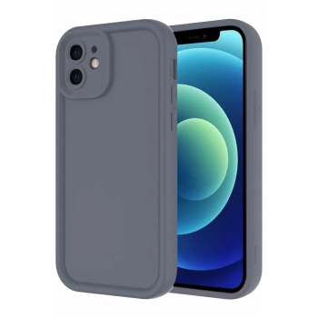 Apple iPhone 11 Uyumlu Kılıf Viera Silikon - Gri