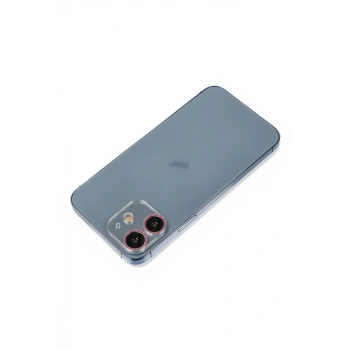 Apple iPhone 12 Mini Uyumlu Shine Kamera Lens Koruma Cam - Pembe
