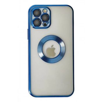 Apple iPhone 12 Pro Kılıf Slot Silikon - Mavi