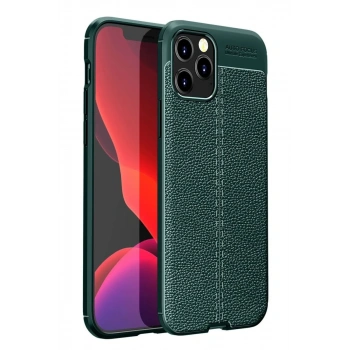 Apple iPhone 12 Pro Max Uyumlu Kılıf Auto Focus Kapak - Yeşil