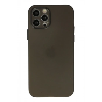 Apple iPhone 12 Pro Max Uyumlu Kılıf Puma Silikon - Gri