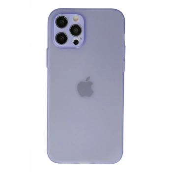 Apple iPhone 12 Pro Max Uyumlu Kılıf Puma Silikon - Mor