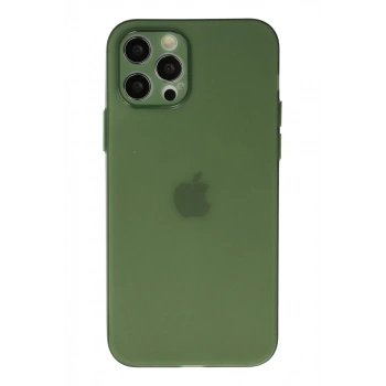 Apple iPhone 12 Pro Max Uyumlu Kılıf Puma Silikon - Yeşil