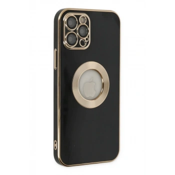 Apple iPhone 12 Pro Max Uyumlu Kılıf Store Silikon - Siyah
