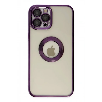Apple iPhone 12 Pro Uyumlu Kılıf Slot Silikon - Mor