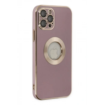 Apple iPhone 12 Pro Uyumlu Kılıf Store Silikon - Mor