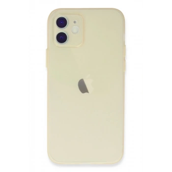 Apple iPhone 12 Uyumlu Kılıf Puma Silikon - Gold