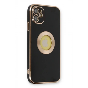 Apple iPhone 12 Uyumlu Kılıf Store Silikon - Siyah