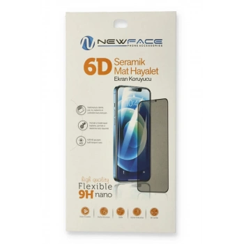 Apple iPhone 13 Pro Max 6D Mat Seramik Hayalet Nano Ekran Koruyucu