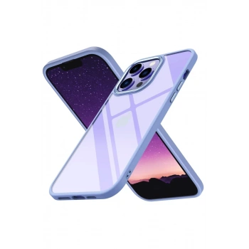 Apple iPhone 13 Pro Max Uyumlu Kılıf Power Silikon - Sierra Blue
