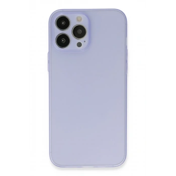Apple iPhone 13 Pro Max Uyumlu Kılıf Puma Silikon - Mor