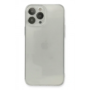 Apple iPhone 13 Pro Uyumlu Kılıf Fly Lens Silikon - Şeffaf