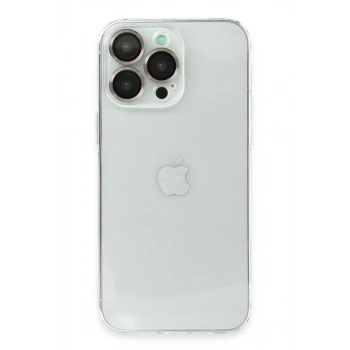 Apple iPhone 13 Pro Uyumlu Kılıf Luko Lens Silikon -Yeşil