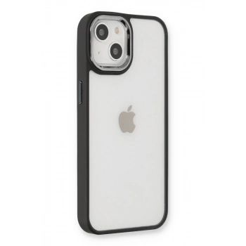 Apple iPhone 14 Plus Uyumlu Kılıf Dora Kapak - Siyah