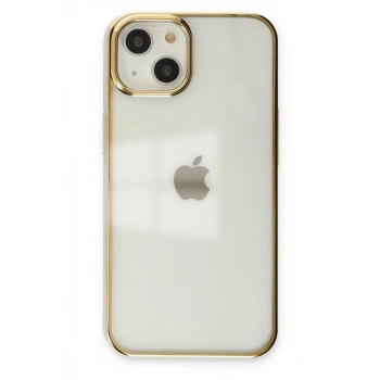 Apple iPhone 14 Plus Uyumlu Kılıf Element Silikon - Gold