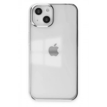 Apple iPhone 14 Plus Uyumlu Kılıf Element Silikon - Gümüş