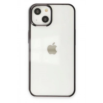 Apple iPhone 14 Plus Uyumlu Kılıf Element Silikon - Siyah