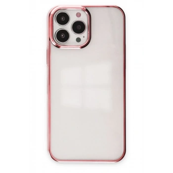 Apple iPhone 14 Pro Max Uyumlu Kılıf Element Silikon - Pembe