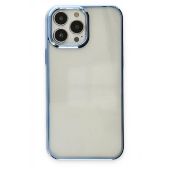 Apple iPhone 14 Pro Max Uyumlu Kılıf Element Silikon - Sky Blue