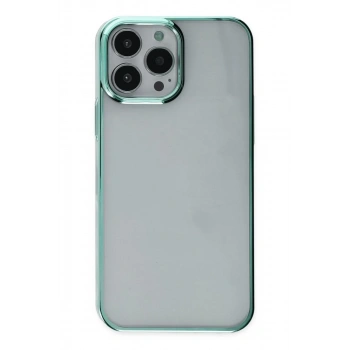 Apple iPhone 14 Pro Max Uyumlu Kılıf Element Silikon - Yeşil