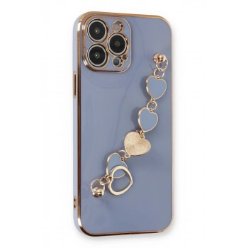 Apple iPhone 14 Pro Max Uyumlu Kılıf Esila Silikon - Gri
