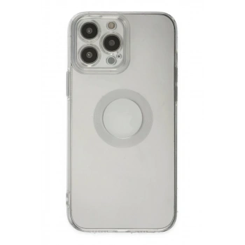 Apple iPhone 14 Pro Max Uyumlu Kılıf Santa Lens Silikon - Şeffaf