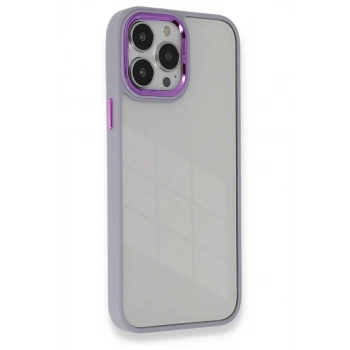 Apple iPhone 14 Pro Uyumlu Kılıf Dora Kapak - Lila