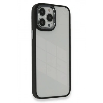 Apple iPhone 14 Pro Uyumlu Kılıf Dora Kapak - Siyah