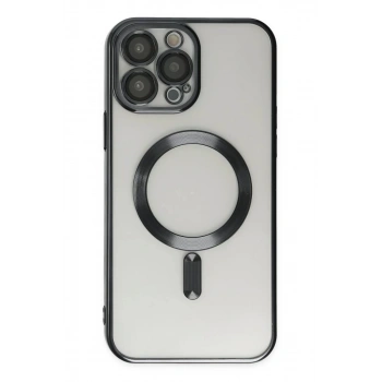 Apple iPhone 14 Pro Uyumlu Kılıf Kross Magneticsafe Kapak - Siyah